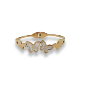 Hypoallergenic Butterfly Bangle